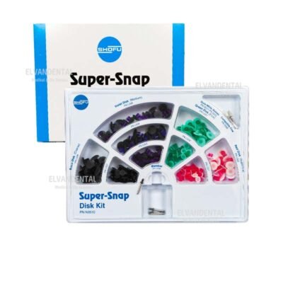 Shofu SUPER SNAP Kompozit Cilalama ve Bitirme Disk Seti 180 li